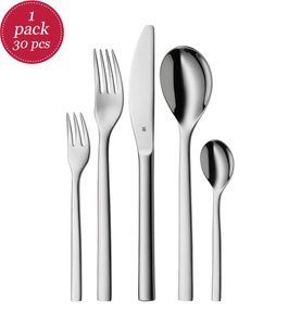 Wmf, WMF - Atria 30-teilige Besteckgarnitur - Silber, WMF Besteck Atria