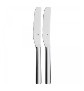 Wmf, WMF - 2-teiliges Messerset Brunch - Silber, WMF - Buttermesser NUOVA - silber - Edelstahl - 19.5 cm