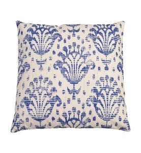 mutoni inspiration, Deko Kissen weiss blau 44x44, 
