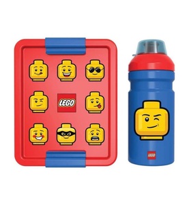 LEGO, LEGO - Lunch-Set Iconic Classic - Rot, LEGO Lunch-Box Set Iconic Classic blue & red