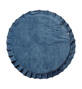 WigiWama, Wigiwama - Spielmatte Velvet - Dukelblau, WigiWama Spielmatte Velvet