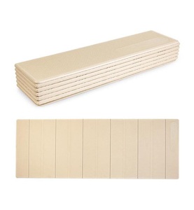 undefined, Spokey - Yoga-Matte Lucy - Beige, Spokey ECO Faltbare Yogamatte Lucy | 180 × 60 × 0.6 cm
