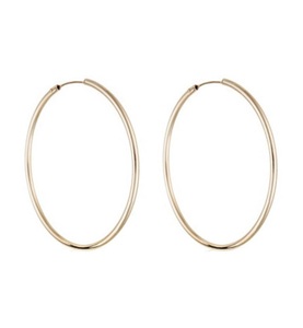 Accessory, Accessory - Ohrringe aus Gold Créoles lisses - Gold, 