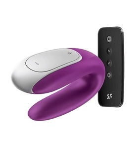Satisfyer (all), Double Fun Partner Vibrator Violett | Satisfyer, 