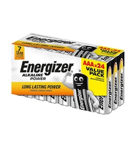 Energizer, Energizer Power Micro (AAA)-Batterie Alkali-Mangan 1.5 V 24 St., Energizer Batterie AlkalinePower AAA 24 Stück