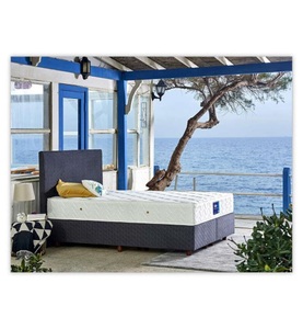 undefined, Home - Matratze 200 x 200 cm Blue - Weiß, 