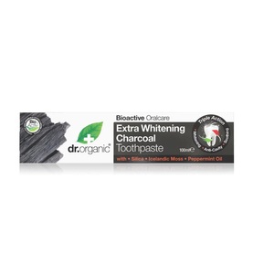 Dr. Organic, Dr. Organic Activated Charcoal Toothpaste - 100 ml, Dr. Organic Activated Charcoal Toothpaste - 100 ml