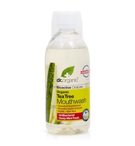 Dr. Organic, Dr. Organic Tea Tree Mouthwash - 500 ml, Dr. Organic Tea Tree Mouthwash - 500 ml