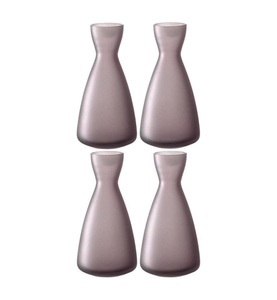 undefined, Leonardo - Vase Milano 14 cm 4 Stück, Rosé, 