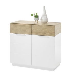 undefined, Mca Furniture - Kommode - Weiss, Eiche