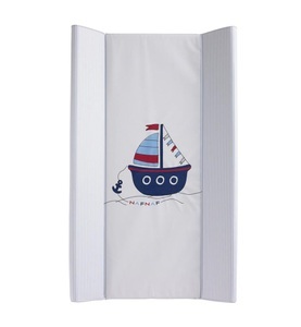 NAF NAF, Naf Naf - Wickelauflage Boat 45 x 70 cm - Weiss und Blau, 