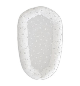 NAF NAF, Naf Naf - Babykissen Stars and Dots - Weiss und Grau, 