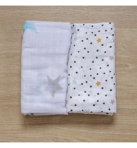 undefined, Naf Naf - 2er-Set Decken - 120 x 120 cm - Multicolor, 