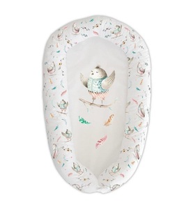 NAF NAF, Naf Naf - Babykissen Birds Explorer - Weiss und Multicolor, 