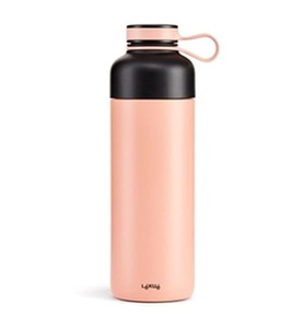undefined, Lekue - Trinkflasche 500 ml und Hellrosa - Hellrosa, Thermosflasche D7.1cm H24.8cm 500ml lachs