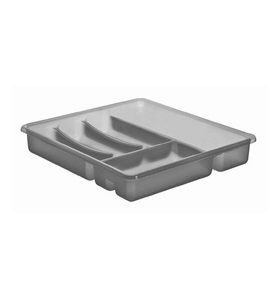 Rotho, Rotho Besteckkasten Basic Anthrazit, Rotho BASIC Besteckkasten mit 6 Fächern