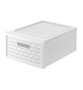 Rotho, Rotho Schubladenbox COUNTRY Klein, Rotho Schubladenbox Country Klein Weiss
