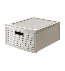 Rotho, Rotho Schubladenbox COUNTRY Gross, Rotho Schubladenbox Country Gross Beige
