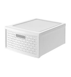 Rotho, Rotho Schubladenbox COUNTRY Gross, Rotho Schubladenbox Country Gross Weiss