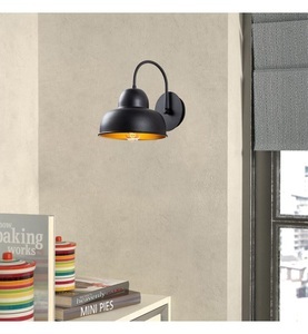 Home - Wandleuchte Sheen Berceste - Schwarz