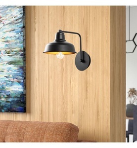 Home - Wandleuchte Sheen Berceste - Schwarz