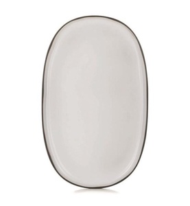 Revol, Revol - Servierplatte - Weiss, Caractère Platte, oval, 46.5x28.7x3cm, kumu. weiss