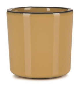 Revol, Revol - Espressotasse Caractère 8 cl - Dunkelbeige, Caractère Espressotasse 8cl, kurkuma