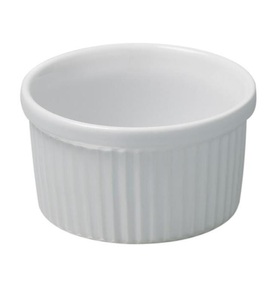Revol, Revol - Auflaufform Ø 8 cm - Weiss, Souffléform klein, Ø8cm, weiss