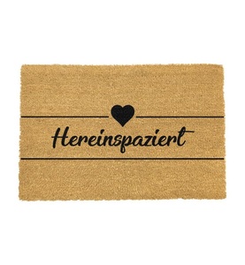 Artsy, Artsy - Fussmatte German Hereinspaziert - 60 x 40 cm, 