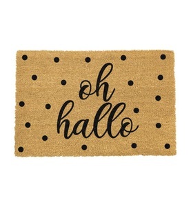 Artsy, Artsy - Fussmatte German Ohhallo - 60 x 40 cm, 