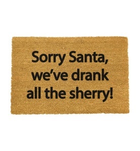 Artsy, Artsy - Fussmatte Xmas Sherry - 60 x 40 cm, 