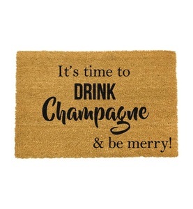 Artsy, Artsy - Fussmatte Xmas Drink Champagne - 60 x 40 cm, 