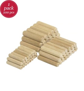 Wolfcraft, Wolfcraft Holzdübel 30 mm 6 mm 2905000 200 St., Wolfcraft Langholzdübel Buche | ? 6 mm | 200 Stück