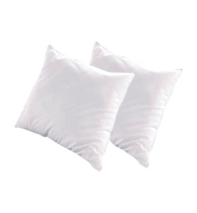 Bellecour, Bellecour - 2er-Set Kopfkissen Natura - 60 x 60 cm - Weiss, 