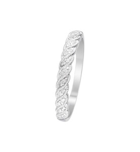 Accessory, Accessory - Ring Java - Silber, Artisan Joaillier Ring «Java», Weissgold/Diamanten