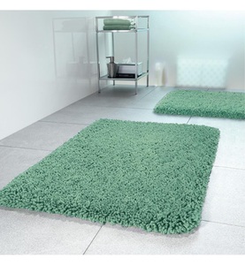 Spirella, Spirella Badteppich Highland 60x90 grün, Spirella Highland Badematte 60x90 Grün