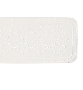 Spirella, Duscheinlage »ALASKA«, besonders rutschfest, BxH: 91 x 36 cm, Spirella Badewannenrückwandmatte PVC ALASKA 91x36cm Weiss