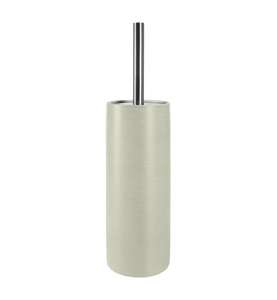 Spirella, SPIRELLA WC-GARNITUR TUBE RIBBED, Spirella WC-Garnitur Tube Ribbed Silber | 4 cm
