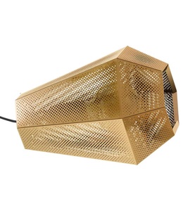 Eglo, Eglo - Lampe Chiavica - Gold, Tischleuchte Chiavica mit Lochmuster, messing