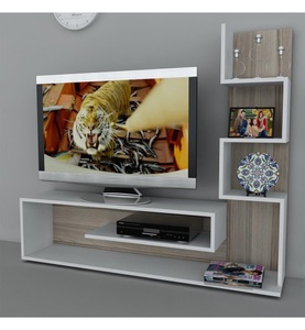 Home, Home - TV-Möbel Metehan - Weiss und Beige, 