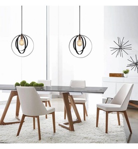 Home, Home - Hängelampe Vaveyla - Schwarz, Hängelampe Vaveyla 446-S mit drei schwarzen Ringen