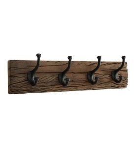 undefined, Boltze - Garderobenleiste Solea 56 x 15 cm, Braun, BOLTZE Garderobenleiste »Solea«