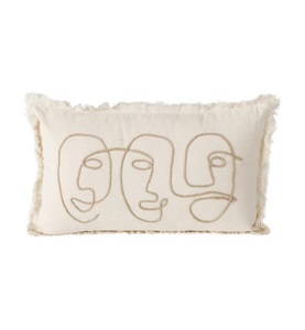 undefined, Boltze - Kissen Pica 50 cm x 30 cm, Beige, 