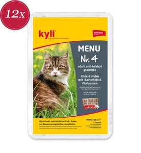kyli, kyli Menu Nr. 4 Adult 12x100g, kyli Menu Nr. 4 Adult 12x100g