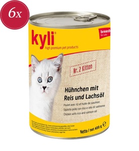 kyli, Kyli - Breeders Nr. 2 Kitten 6 x 400 g, Kyli Breeders Nr. 2 - Kitten - Natural -