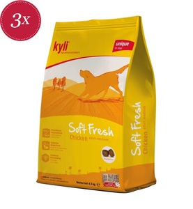 kyli, Kyli - SoftFresh Chicken Adult Medium - 3 x 4,5 kg, 