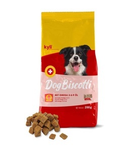 kyli, Kyli DogBiscotti mit Omega 3-6-9 Öl, Kyli DogBiscotti mit Omega 3-6-9 Öl - Rot/Gelb -