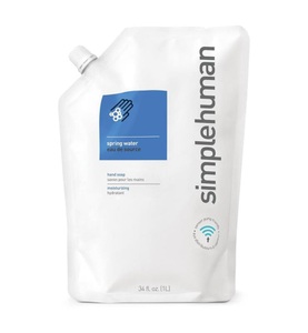 undefined, SimpleHuman - Handseife Spring Water, feuchtigkeitsspendend 100 ml, Simplehuman Handseife Spring Water, feuchtigkeitsspendend 1000 ml