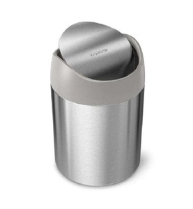 undefined, SimpleHuman - Abfalleimer 1.5 l, Silber, Simplehuman Abfalleimer 1.5 l, Silber