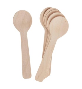 Rayher, Holz Löffel, Rayher Holz-Löffel | 10 × 2.7 cm | 6 Stück